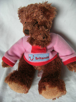 RUSS BERRIE '' HATTIE '' BÄR BRITTANIA TUI STOFFTIER 11'' (B130)