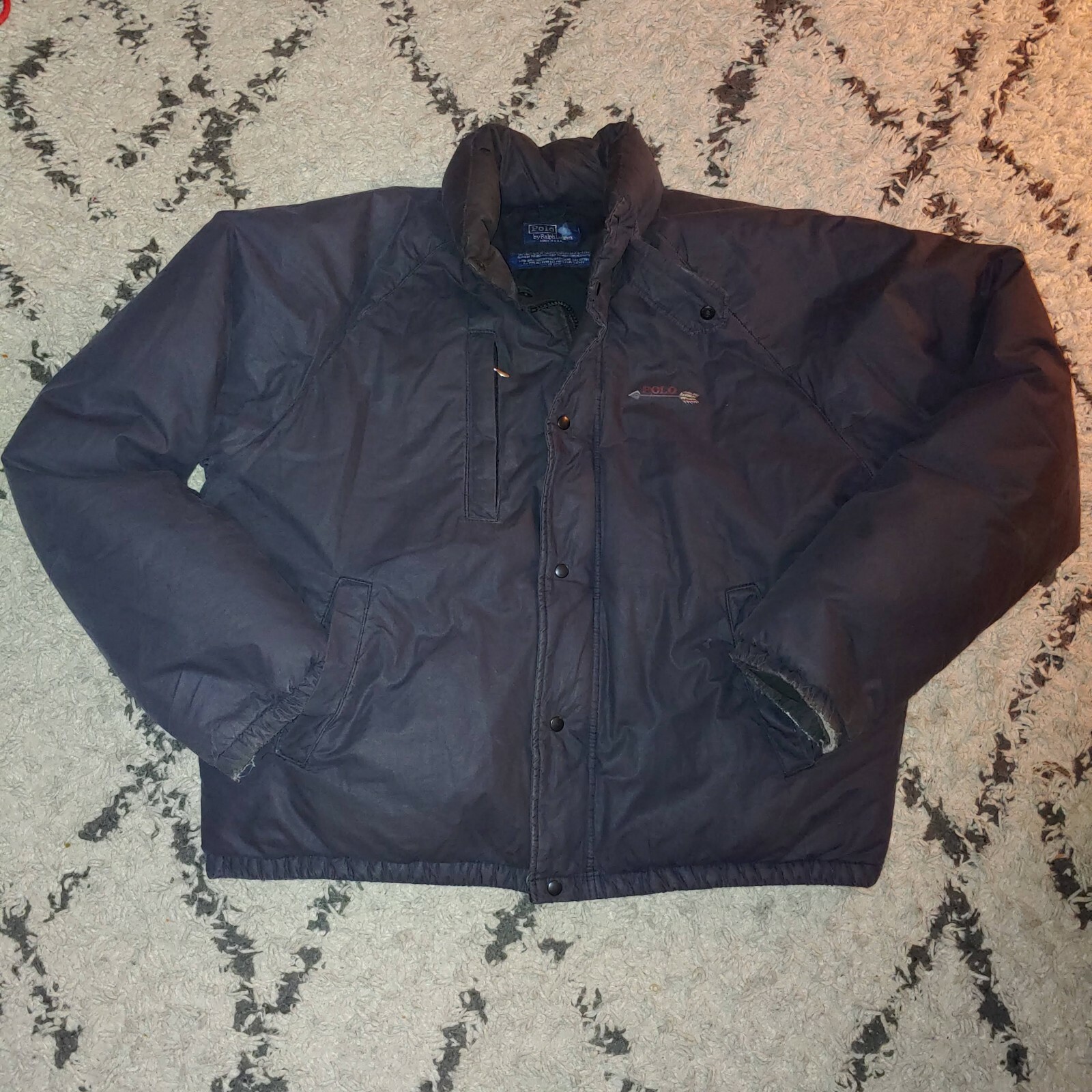 Vintage Polo Indian Head Down Jacket Gem