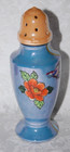 Noritaki Hand Painted Blue Lusterware Sugar Shaker with Floral Design — photo 1