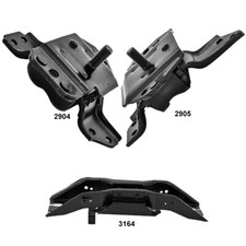 Engine Motor Mounts Transmission Mount 3pcs Set For Ford Mustang 04-99 V6-3.8l
