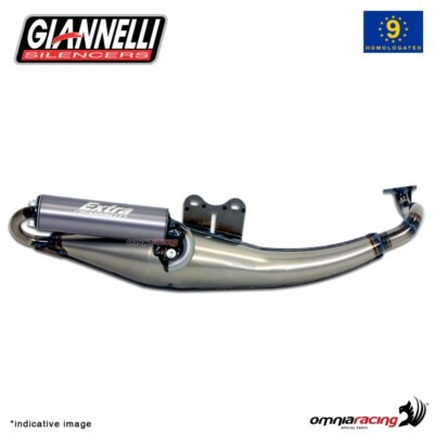 Auspuff Giannelli fur Malaguti F10 JEt Line 50 1993/2001 Extra V2