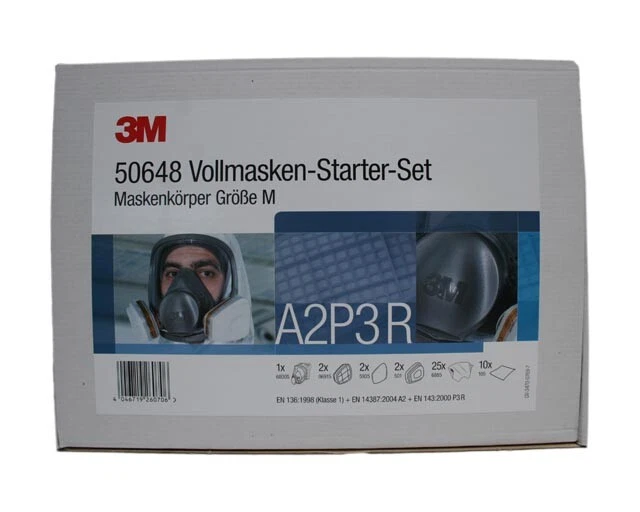 3M - Vollmasken-Starter-Set 50648 (Medium) | eBay 