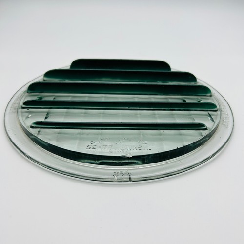 1915 - 1931 Vintage Dufek Specialty Green Headlight Flat Lens - Imagen 6 de 11