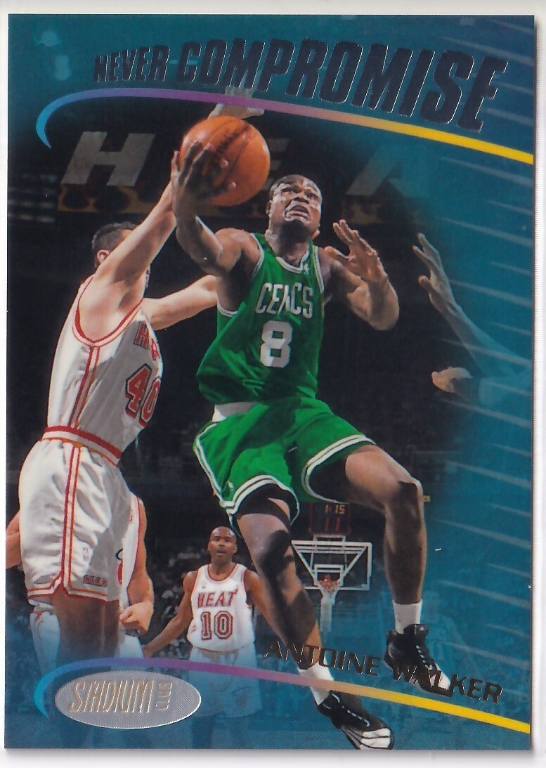 1998-99 Stadium Club Basketball Never Compromise #NC8 Antoine Walker 