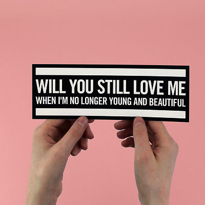 Lana Del Rey sticker! ''Young and Beautiful'' American, Ray, Born to Die, Ultra