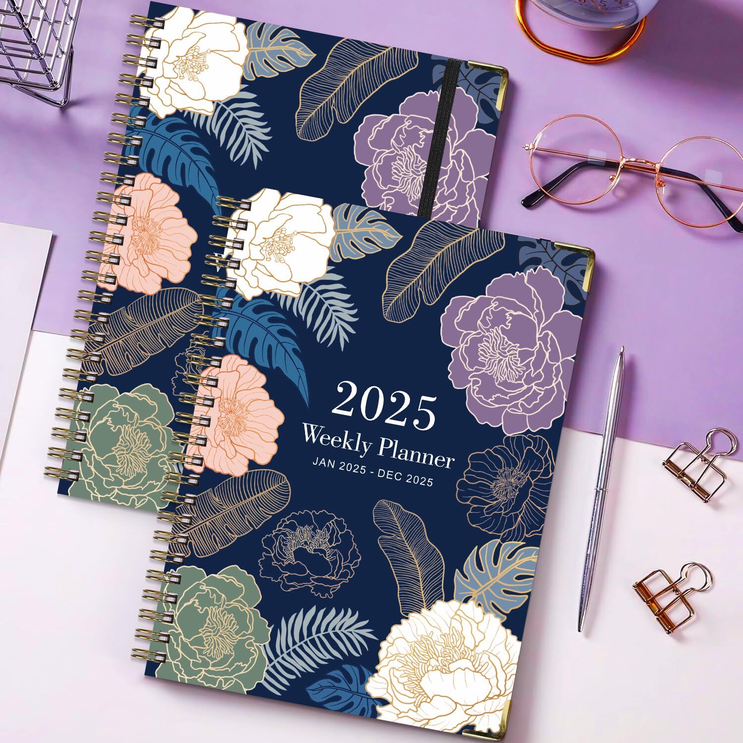 2025 Planner Calendar Planner 2025 A5 January - December 2025 Planner Weekly ...