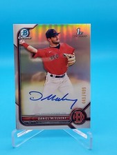 Daniel Mcelveny 2022 Bowman Chrome #CPA-DMY 1st Bowman Auto-Refractor 449/499