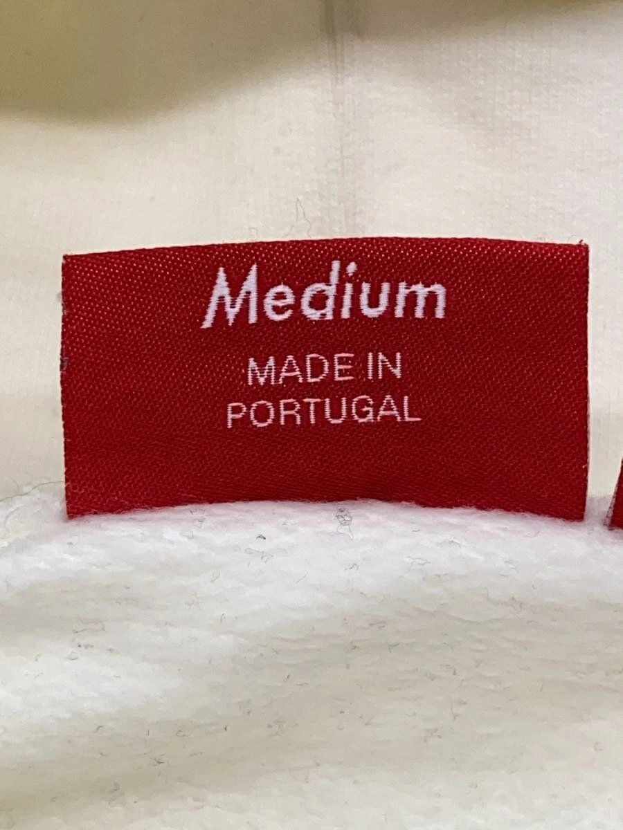 Felpa Supreme con cappuccio 18AW Love or Hate M cotone bianco usata