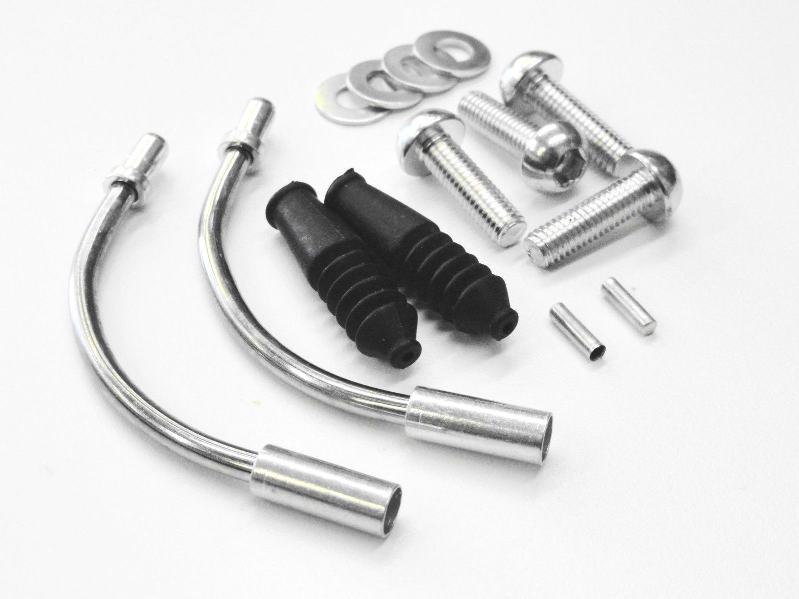 Brake Noodle Set with Boot & Screws Fits  most V-Brakes, Bicycle Bikes