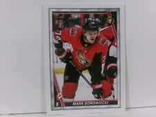 2020-21 Topps NHL Stickers #355 Mark Borowiecki Ottawa Senators