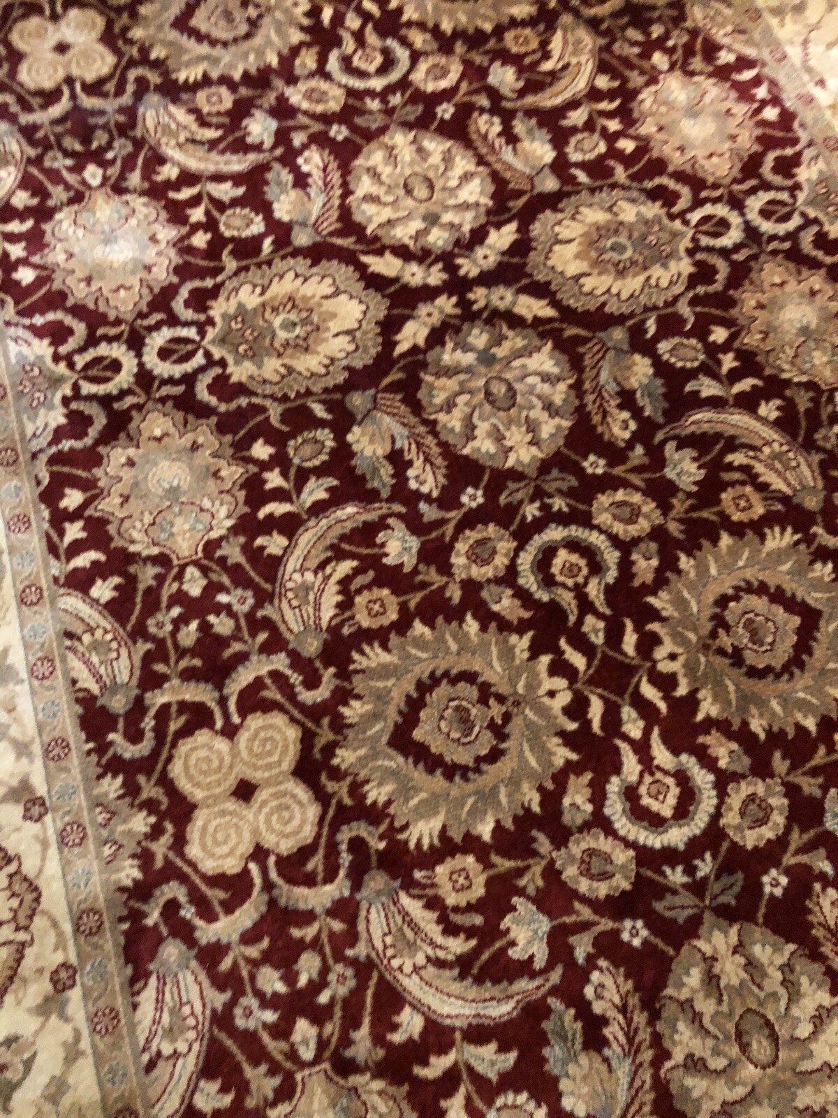 Beautiful Extra Large Pure New Zealand Wool Royal Keshan John Lewis Rug eBay