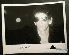 LOU REED: ( ORIGINAL VINTAGE RECORD PROMO PHOTO) CLASSIC