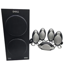 Dell Altec Lansing ADA995 THX 5.1 Speaker System Powerfull Super Subwoofer! 200W