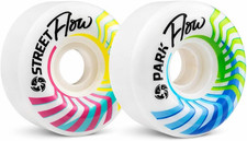 Skates - Flow Recreational Roller Skate Wheels - Park Ramps Street Bowls O