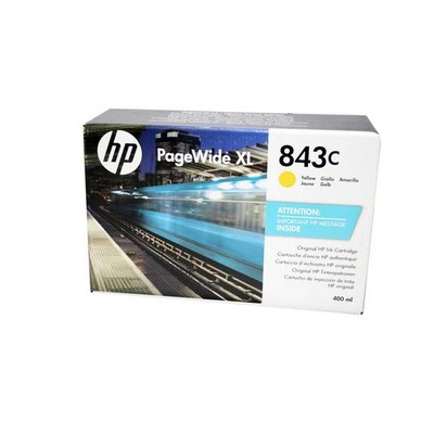 HP Patrone Nr. 843C Yellow C1Q68A 400ml PageWide XL 4000 4500 5000 2023-2024