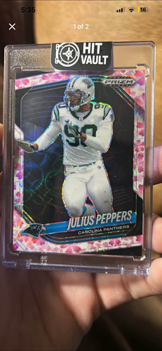 Panini 2025 Prizm Black Football Julius Peppers Carolina Panthers #17 /10