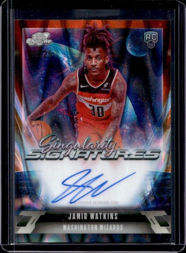 2025 Topps Cosmic Chrome Jamir Watkins Base (RAW)