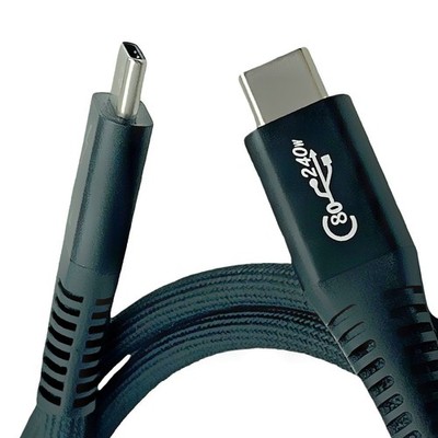Fast Charging&Data Cable 80Gbps PD 240W 8K Wire Thunderbolt 4 3 USB 4.0 Type C-C