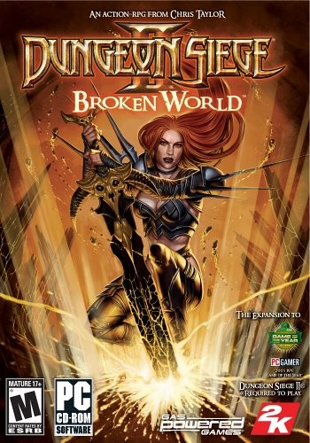 Dungeon Siege II: Broken World Expansion Pack (PC CD)