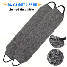 Exfoliating Back Scrubber Towel Strip Shower Bath Spa Skin Body Wash Cloth Soft