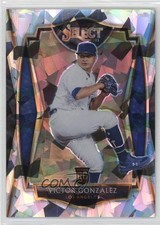 2021 Panini Select Premier Cracked Ice Prizm /25 Victor Gonzalez #119 0w8