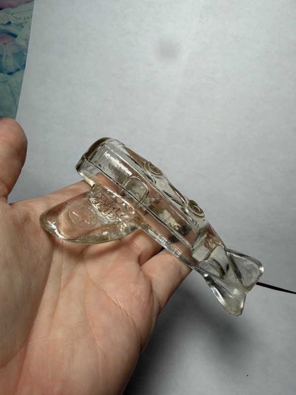 Candy Plane Bomber Glass