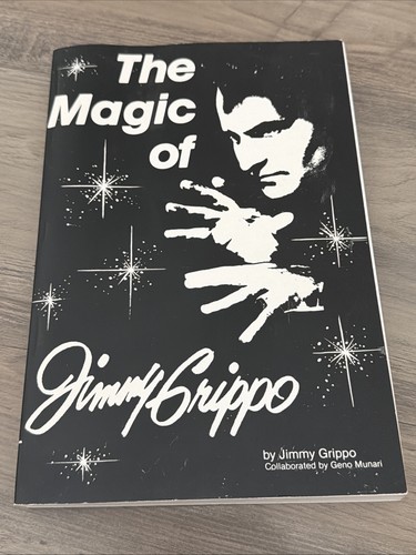 The Magic of Jimmy Grippo Magic Book 1st Ed Signed Balls Coins Cards Illusion