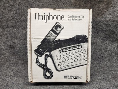 Ultratec Uniphone 1140 Combination TTY and Telephone/Home Phone *Tested*