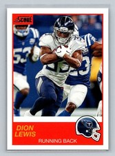 Dion Lewis #73 2019 Score Tennessee Titans