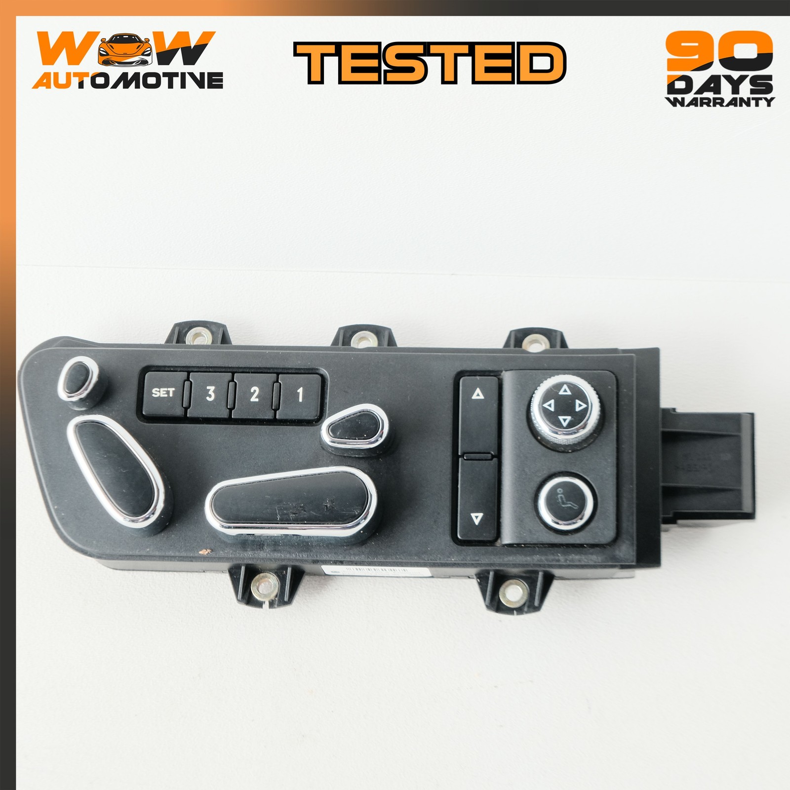 06-13 BENTLEY CONTINENTAL FLYING SPUR FRONT RIGHT SEAT CONTROL MEMORY SWITCH OEM