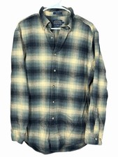Pendleton Mason Flannel Shirt Men  s Large Plaid 100 Cotton Lumberjack Long