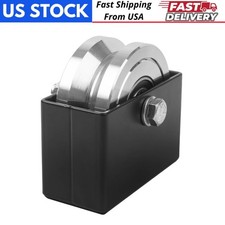 4" V-Groove Slide Gate Wheel Weld-on Box for Sliding Rolling V Invert Track Gate