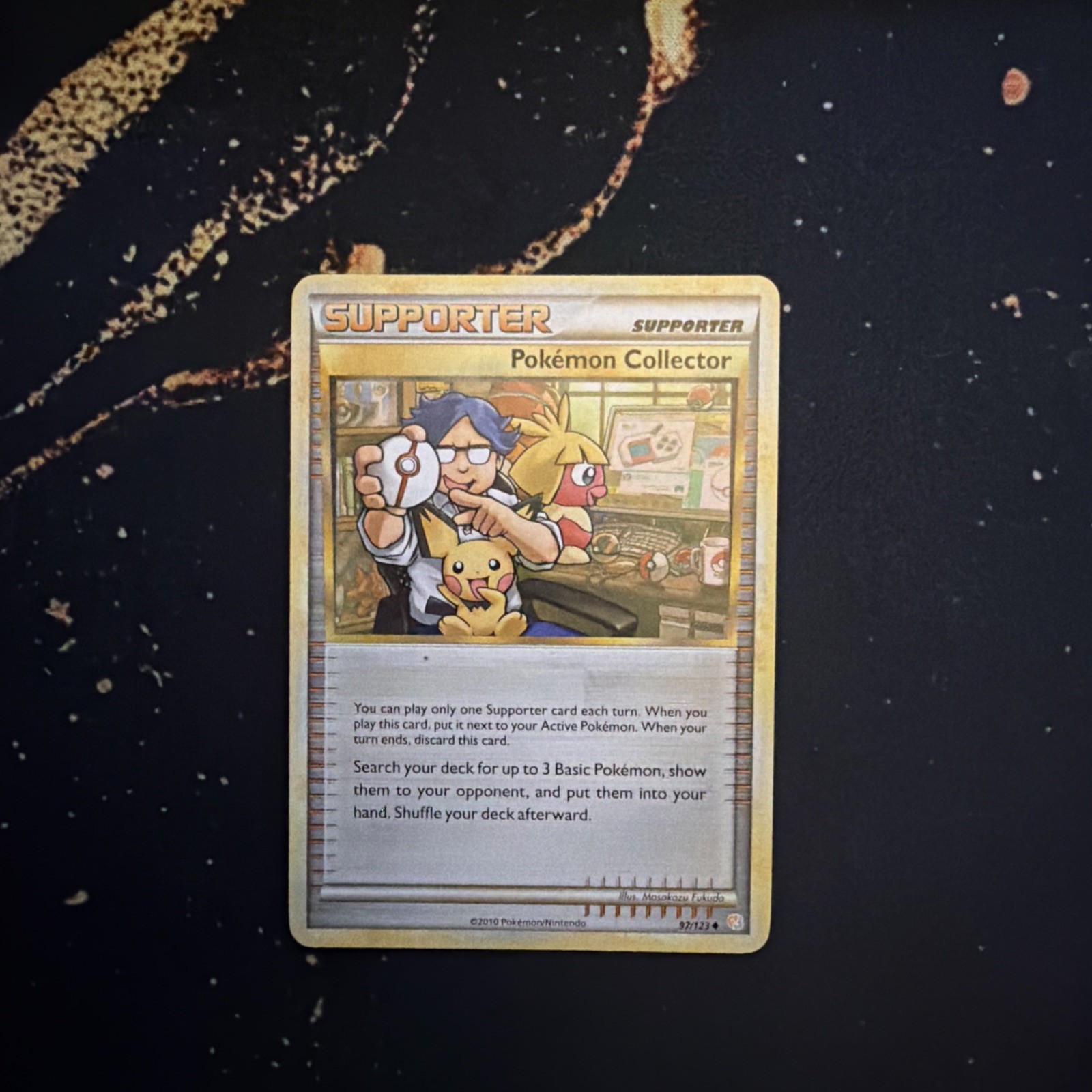 Pokemon Card- Pokemon Collector 97/123- Uncommon- HeartGold SoulSilver