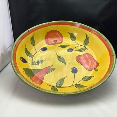 Rayware Olivio große Obstschale 33,5 cm Durchmesser.  Obstschale Vintage