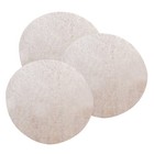  12pcs Kitchen Round Oil Absorption Paper Food Oil Filter Paper for Soup Chips