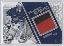 2011 ITG Heroes and Prospects Net Jerseys Silver /40 Calvin Pickard #NP-10 0f8
