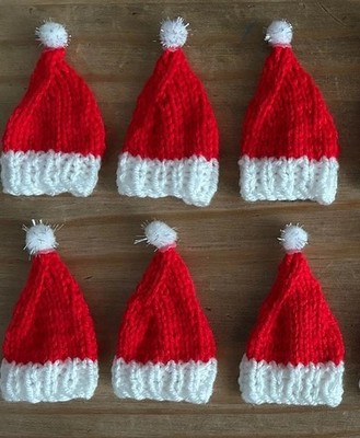 6 handgestrickte Weihnachts Ferrero Rocher Hüllen Weihnachtsdeko