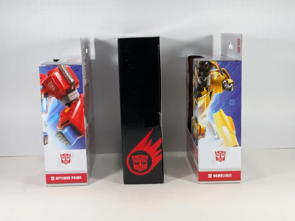 LOT Of 3 Transformers Cyber Battalion Jetfire Authentics Optimus Prime Bumblebee - Image 4 of 4