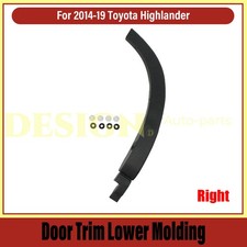 Rear Door Lower Molding Trim Right RH Side Fits 2014-2019 Toyota Highlander