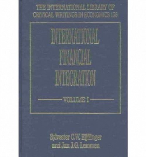 International Financial Integration Eijffinger Lemmen Hardback Edward Elgar