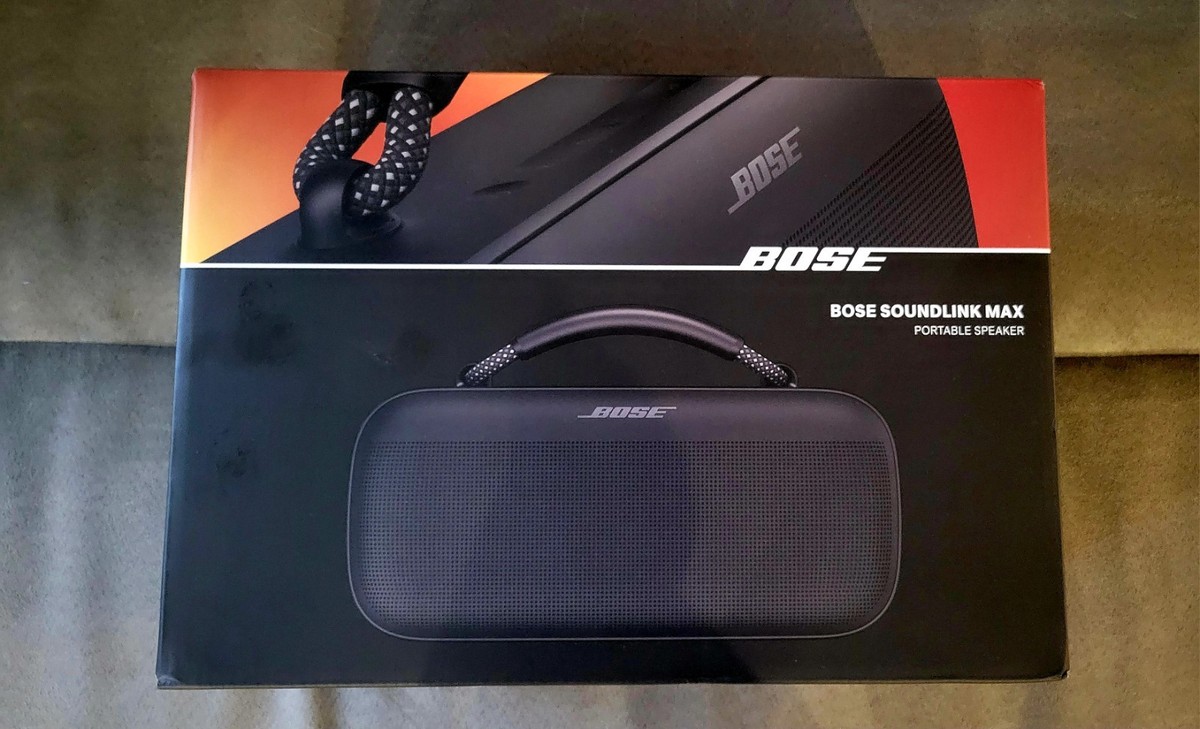 Bose 883848-0100 SoundLink Max Portable Bluetooth Speaker Black
