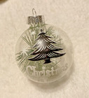 10 Christmas White Ornaments Balls & Unique Animal Fox Pup Bear Great for Crafts — photo 10