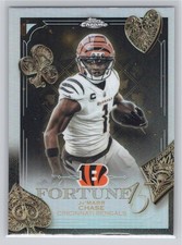 2025 Topps Chrome #F15-2 Ja'Marr Chase Refractor Fortune 15 Cincinnati Bengals