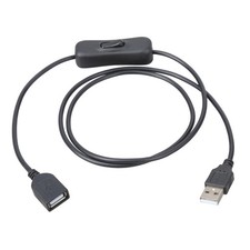 USB Extension Cable USB Extender USB2.0 Extension Cable with Switches for Webcam