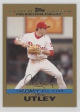 2007 Topps Update All-Star Gold 204/2007 Chase Utley #UH225 fo7