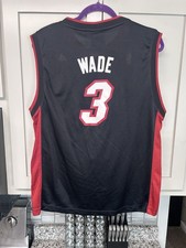 Vintage NBA Miami Heat Dwayne Wade Jersey Y XL (18-20)