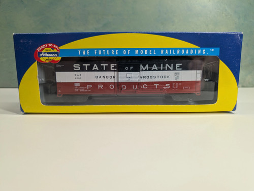 Athearn 7073 Escala HO 50' SD Caja Coche Bangor y Aroostook BAR #6005 LEER | Zustand: Used