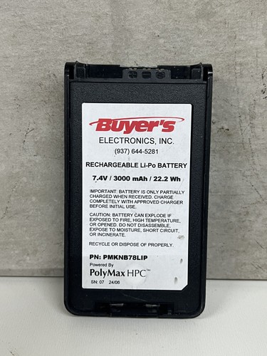 For Kenwood NX-220 NX-320 NX-3220 NX-3320 Radios Thick Battery KNB-78L 3300mAh