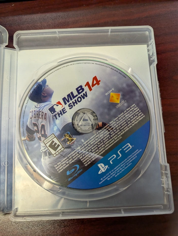 MLB 14 The Show (PlayStation 3 PS3) CASE AND DISC ONLY - Image 2 of 2