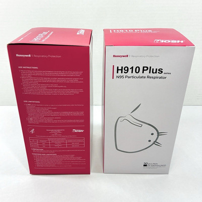 2 Boxes Honeywell H910 Plus N95 Particulate Respirator 50/Box (100 ct total)